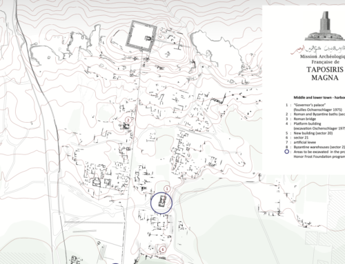 The harbour landscape of Taposiris Magna (Egypt) – 2022